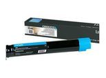 Lexmark Original Toner Standard Variante - C/X950 cyan 22.000 Seiten (C950X2CG)