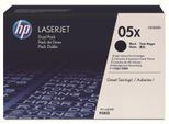 HP Original 05X Toner Doppelpack schwarz hohe Kapazität 2 x 6.500 Seiten (CE505XD)