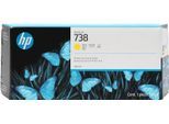HP Original Druckerpatrone 738 - gelb 300ml (676M8A)
