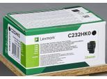 Lexmark Original Toner - schwarz (C232HK0) für C2325dw, C2425dw, C2535dw, MC2325adw, MC2425adw, MC2535adwe