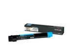 Lexmark Original Toner Standard Variante - X950 cyan 22.000 Seiten (X950X2CG)