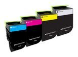 Lexmark Original Toner - 4er Multipack für CS417dn, CS517de, CX417de, CX517de