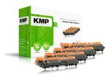 KMP Toner B-T58V schwarz, cyan, magenta, gelb kompatibel zu brother TN-242BK/TN-246CMY, 4er-Set