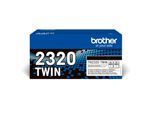 Brother Original TN2320 TWIN - Toner - schwarz (TN2320TWIN)