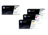 HP Original 656X Toner 4er Set schwarz, cyan, magenta, gelb hohe Kapazität