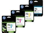HP Original 711 Druckerpatronen - 10er Multipack (CZ134A, CZ135A, CZ136A, CZ133A)