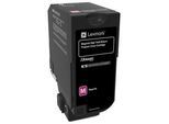 Lexmark Original Toner - magenta (74C2HM0) für CS725de/dte