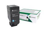 Lexmark Original Toner - cyan (75B20C0) für CS727de, CS728de, CX727de