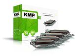 KMP Trommel B-DR32 schwarz, cyan, magenta, gelb kompatibel zu brother DR-243CL, 4er-Set