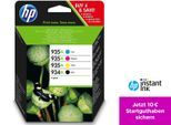 HP Original 934XL/ 935XL 4er-Pack Druckerpatronen schwarz, cyan, magenta, gelb (X4E14AE)