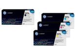 HP Original 307A Toner - 4er Set schwarz, cyan, magenta, gelb