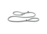 Wolters K2-Tauprogramm Moxonleine 180cm, Hundeleine silber 1,3 cm