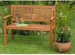 Gartenbank MERXX "Cordoba", braun, B:110cm H:90cm T:58cm, Holz, Sitzbänke, Gartenbank