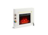 BALDERIA Elektrokamin Finn Design - Standkamin, Heizung 2000 W, weiss
