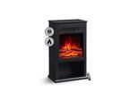 BALDERIA Elektrokamin Ember - Standkamin, Heizung 2000 W, schwarz