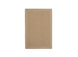 Teppich WECON HOME "Hugo one, Juteteppich, auch als Läufer", natur braun, B:40cm H:8mm L:60cm, Jute, Teppiche, Teppich, Naturfaser, 100% Jute, Sisal-Optik, modern, pflegeleicht, Wohnzimmer