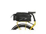 Wozinsky Bike Pannier Rack Bag with Shoulder Strap 9L (Rain Cover Included) Black (WBB22BK)
