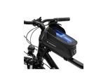 Wozinsky Bike Frame Bag with Phone Case 1.7L Black (WBB28BK)