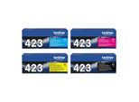Brother Original TN423 Toner 4er Multipack, cyan, magenta, gelb, schwarz