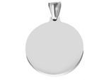 Kettenanhänger ADELIA´S "zeitloser Schmuck Anhänger aus Edelstahl", gold, Schmuckanhänger, Damen, Edelstahl, Kettenanhänger