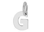 Kettenanhänger ADELIA´S "trendiger Buchstabe Anhänger aus 925 Sterling Silber", silber, Schmuckanhänger, Damen, Silber 925 (Sterlingsilber), Kettenanhänger