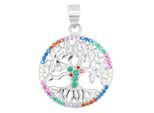 Kettenanhänger ADELIA´S "zeitloser Blume Anhänger aus 925 Sterling Silber", silber, Schmuckanhänger, Damen, Silber 925 (Sterlingsilber), Kettenanhänger