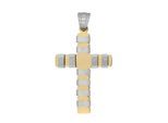 Kettenanhänger ADELIA´S "hochwertiger Kreuz Anhänger aus Edelstahl", silber, Schmuckanhänger, Damen, Edelstahl, Kettenanhänger