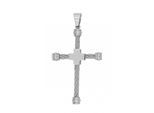 Kettenanhänger ADELIA´S "hochwertiger Kreuz Anhänger aus Edelstahl", gold, Schmuckanhänger, Damen, Edelstahl, Kettenanhänger