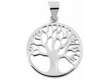 Kettenanhänger ADELIA´S "moderner Schmuck Anhänger aus 925 Sterling Silber", silber, Schmuckanhänger, Damen, Silber 925 (Sterlingsilber), Kettenanhänger
