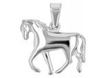 Kettenanhänger ADELIA´S "zeitloser Tiermotiv Anhänger aus Edelstahl", silber, Schmuckanhänger, Damen, Edelstahl, Kettenanhänger