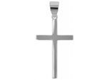 Kettenanhänger ADELIA´S "modischer Kreuz Anhänger aus 925 Sterling Silber", gold, Schmuckanhänger, Damen, Silber 925 (Sterlingsilber), Kettenanhänger
