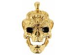 Kettenanhänger ADELIA´S "stilvoller Schmuck Anhänger aus Edelstahl", gold, Schmuckanhänger, Damen, Edelstahl, Kettenanhänger