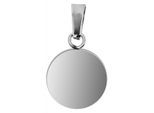 Kettenanhänger ADELIA´S "stilvoller Schmuck Anhänger aus Edelstahl", silber, Schmuckanhänger, Damen, Edelstahl, Kettenanhänger