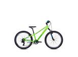 Jugendfahrrad S’COOL "S'COOL Xroc Pro 24-K7 Neon Green/Ocean" Gr. 30, neon grün, ocean, Fahrräder, Kinder, 30cm, 24 Zoll (60,96cm)