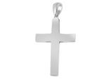Kettenanhänger ADELIA´S "moderner Kreuz Anhänger aus 925 Sterling Silber", silber, Schmuckanhänger, Damen, Silber 925 (Sterlingsilber), Kettenanhänger