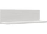Wandregal HOME AFFAIRE "Teramo", weiß, B:50cm H:15cm T:15cm, Massivholz, Regale, Wandregal, Breite 50 cm, 1 Ablageboden