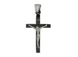 Kettenanhänger ADELIA´S "stylischer Kreuz Anhänger aus Edelstahl", silber, Schmuckanhänger, Damen, Edelstahl, Kettenanhänger