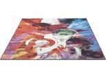 Teppich SANSIBAR "Rantum-Beach SA-026", bunt (multicolor), B:100cm H:5mm L:200cm, Polypropylen, Teppiche, Teppich, Flachgewebe, modernes Design, In- und Outdoor geeignet
