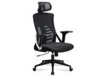 AMSTYLE Bürostuhl SPM1.447 Mesh-Bezug Schwarz