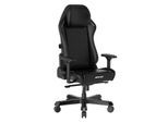 DXRacer Master Serie GC/XLMF24LTA/N Gaming Stuhl Plus / XL - Mikrofaser Kunstleder - Schwarz