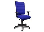 Bürostuhl Unni Med blau, Gestell schwarz