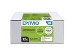 DYMO® Original Etikett für LabelWriter™, Vorteilspack, Adressen - weiss - permanent haftend, 12 x 260 Etiketten