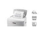 DAHLE ShredMATIC 90 Aktenvernichter mit Partikelschnitt bis 90 Blatt lichtgrau