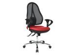 Topstar Bürostuhl Open Point SY Deluxe, OP290U G21 rot, schwarz