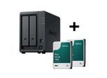 Synology Disk Station DS725+ NAS-Server + Synology Plus 3.5" SATA 6Gb/s Festplatte 16 TB (2 x 8TB)