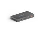 PureTools - 4x2 HDMI Matrix, 4K, HDR Digital und Analog Audio, ARC und RS232