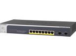 Netgear GS510TPP 8-Port Gigabit PoE Smart Managed Pro Switch mit 2 Gigabit-SFP-Ports