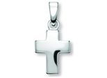 Kette mit Anhänger ONE ELEMENT "Schmuckset - Set mit Halskette Kreuz Anhänger aus 925 Silber", silber, Halsketten, Damen, Silber 925 (Sterlingsilber), Symbolische Note – harmonisch gestaltet mit Liebe zum Detail