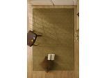 Teppich WECON HOME "Castello TWO", braun (blass grün), B:200cm H:7mm L:300cm, Schurwolle, Teppiche, Teppich, Schurwolle, Kurzflor mit Hoch-Tief-Effekt, Wohnzimmer, Rautenmuster
