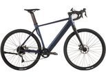 E-Bike ADORE "28" Alu Gravel Tourenfahrrad GTR-770 Heckmotor 35NM / 9,8Ah" Gr. 52, schwarz (blau, schwarz), Elektrofahrräder, Herren, 52cm, 28 Zoll (71,12cm), Pedelec, Elektrofahrrad für Herren